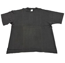 90s Vintage GAP Single Stitch Classic-T Charcoal Sun Faded Black XL Gorpcore picture