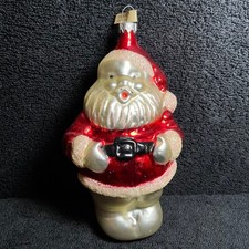 Antique German Santa Claus Christmas Ornament picture