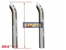 Pair Chrome Curved Stack 6