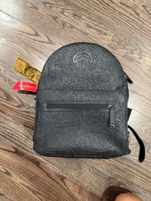 Sprayground Black Debossed Graffiti Backpack(Limited Edition) picture
