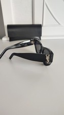 SALE Women's  SAINT LAURENT YSL  SL M94 002 Silver Logo  Sunglasses  picture