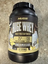 Huge Whey, Protein Powder for Muscle Gain, 25g Protein, Vanilla Milkshake picture