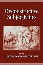 Deconstructive Subjectivities (Suny Series in Contempora... Paperback / softback picture