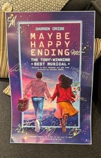 Maybe Happy Ending Darren Criss Original Cast SIgned Poster picture