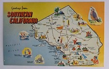 POSTCARD-GREETINGS FROM SOUTHERN CALIFORNIA  picture
