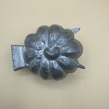 RARE, ANTIQUE CG 816 PEWTER Pumpkin ICE CREAM Or Chocolate MOLD picture