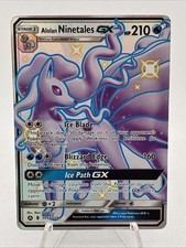 Pokémon TCG Alolan Ninetales GX SV53/SV94 Hidden Fates SV Holo Full Art picture