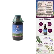 WishGarden Herbs Emotional Ally 6-Herb Mood & Grief Support Tincture 4oz picture