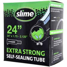 Slime Extra Strong Self-Sealing Bicycle Tube Schrader 24