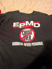 EPMD Vintage Business Never Personal Black Tee XL Hip Hop Not A Reprint picture