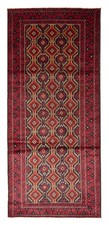 Traditional Vintage Hand-Knotted Area Rug 2'11