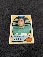 VINTAGE 1970 Topps - Joe Namath #150 NEW YORK JETS HOF OK FAIR CONDITION picture