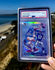 Panini Donruss Optic 2020 Tom Brady Downtown #DT-22 Patriots PSA 9 picture