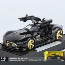 Batmobile Vision GT AMG Super Concept Diecast Metal Alloy Car Model w/ Lights picture