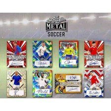 2022 Leaf Metal Soccer Hobby BOX FACTORY SEALED 22LESM picture