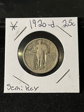 1920 d standing liberty quarter Semi Key Date 25c picture