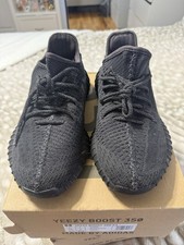 adidas Yeezy Boost 350 V2 Black Non-Reflective Low Top Lace Up Men FU9006 picture