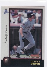 1998 Bowman Chrome REFRACTOR #65 Johnny Damon Royals RARE ICONIC PARALLEL picture