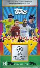 2021-22 Topps UEFA Champions League Finest Flashbacks Factory Sealed Box picture