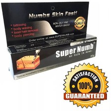 30g SUPER NUMB Skin Cream Painless Tattooing Laser Waxing Piercing picture