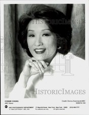 1998 Press Photo Connie Chung, ABC News Anchor - lrp89414 picture