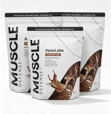 1-3 pack Apex Labs Muscle Defense Chocolate Flavor- 8.57 OZ - EXP 2028 US picture