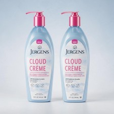 Jergens Cloud Creme Cream Body Lotion 13 oz, Lot of 2, Discontinued picture