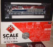 Scale Trains Rivet Counter 33186 GE ET44AC GEVO Diesel Locomotive BCR Heritage picture