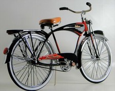 Schwinn Vintage Bicycle Rare 1950s Bike Cycle Metal Model Length: 11.5 Inches picture