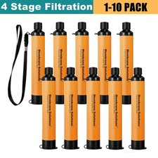 Personal Water Filter,Portable Water Purification Straw Water Filter Camping picture