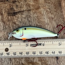 Vintage Bagley Shallow Balsa Crankbait VG COMB SHIP picture