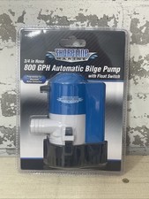 Marine 800 GPH Automatic Bilge Pump Auto Switch 12V 5 amp 3/4