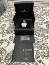 TAG Heuer Link WJ1111.BA0570 Swiss Quartz Men's Steel Date Silver Divers Watch picture