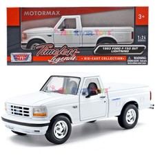 Motormax 1:24 1993 Ford F-150 SVT Lightning White picture
