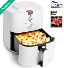 UTEN 4.2 Quart Compact Air Fryer, Non-Stick, Dishwasher Safe Basket 1500W White picture