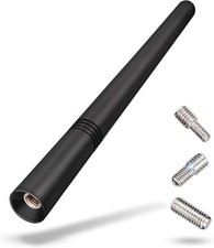 FM AM DAB Car Radio Antenna 14.2cm Universal Roof Mount Short Strong Reception picture