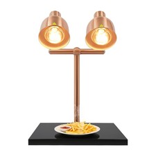 Commercial Dual Head Food Warming Lamp Electric Warming Lights for Food Service picture