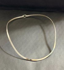 Vintage Sterling Silver  Collar Choker Necklace Mexico .925 beautiful picture