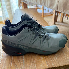 Salomon Speedcross 5 GTX Trail Shoes Gray/Black Men's US 11 Medium picture