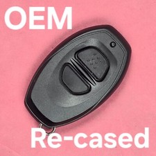 Re-cased OEM Toyota Keyless remote RS3000 Black case 2B - BAB237131-022 picture