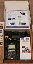 Ingenico iCT 220 v3 Telium Series Credit Card Reader w/ Ethernet Cable & Paper picture