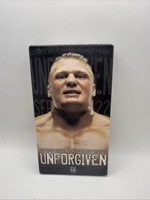 Unforgiven 2002 WWE Wrestling VHS Brock Lesnar vs Undertaker/Triple H/Edge picture