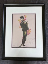 Signed, excellent-condition Peter Max lithograph, 
