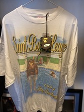 NWT SAINT Mxxxxxx BAPE 2026FW Saint Bape Holy Brotherhood Tee 2XL Saint michael picture