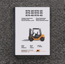 STILL R70-35 R70-40 R70-45 Forklift Lift Truck Shop Service Repair Manual picture