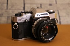Vintage Olympus OM-G 35mm SLR Film Camera 50mm f/1.8 75-150mm f/4 Lens ( Tested picture