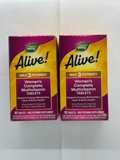 Nature's Way Alive Women's Multivitamin Max3 Potency 2 x 90 Tabs, EXP 12/206 picture