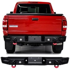 Vijay For 1993-2011 Ford Ranger Rear Bumper with 4xLED Lights and 2xD-Rings picture