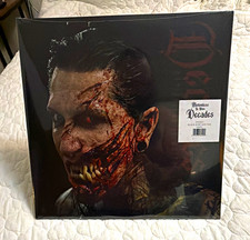 Motionless In White Decades Signed LP Vinyl Record Black, Ruby, & Tan picture
