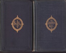Washington Irving Antique Book Lot Bracebridge Hall & Salmagundi 1800s Books picture